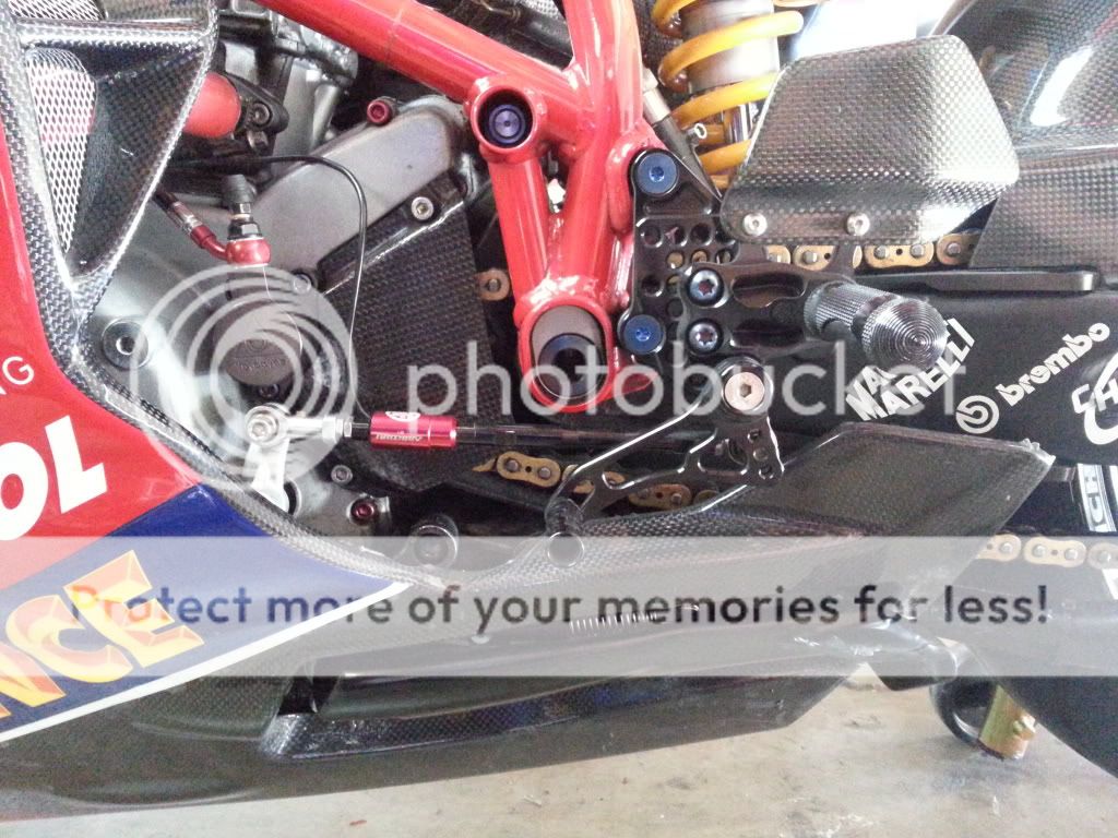 How do I incorporate a quick shifter into a GP shift lever on a Ducati