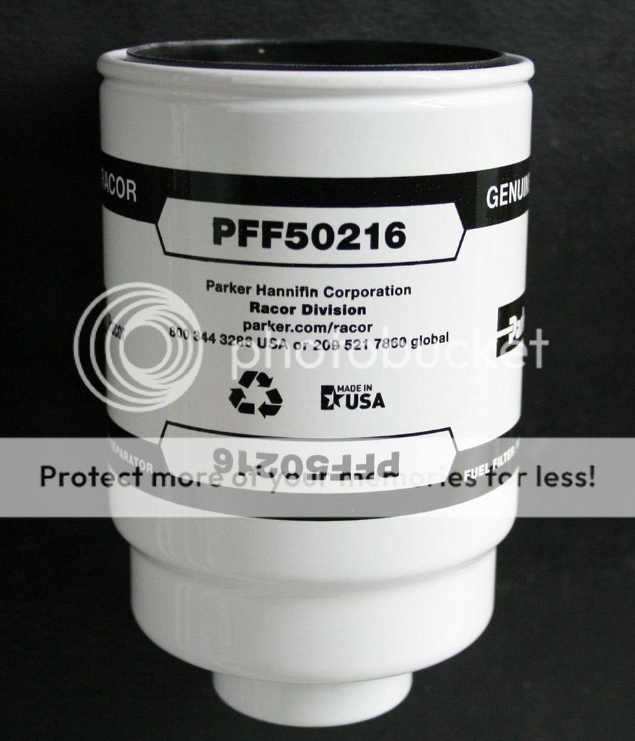 Racor Coalescer Fuel Filter (2001-Current Duramax) - Diesel Place : Chevrolet and GMC Diesel Truck Forums