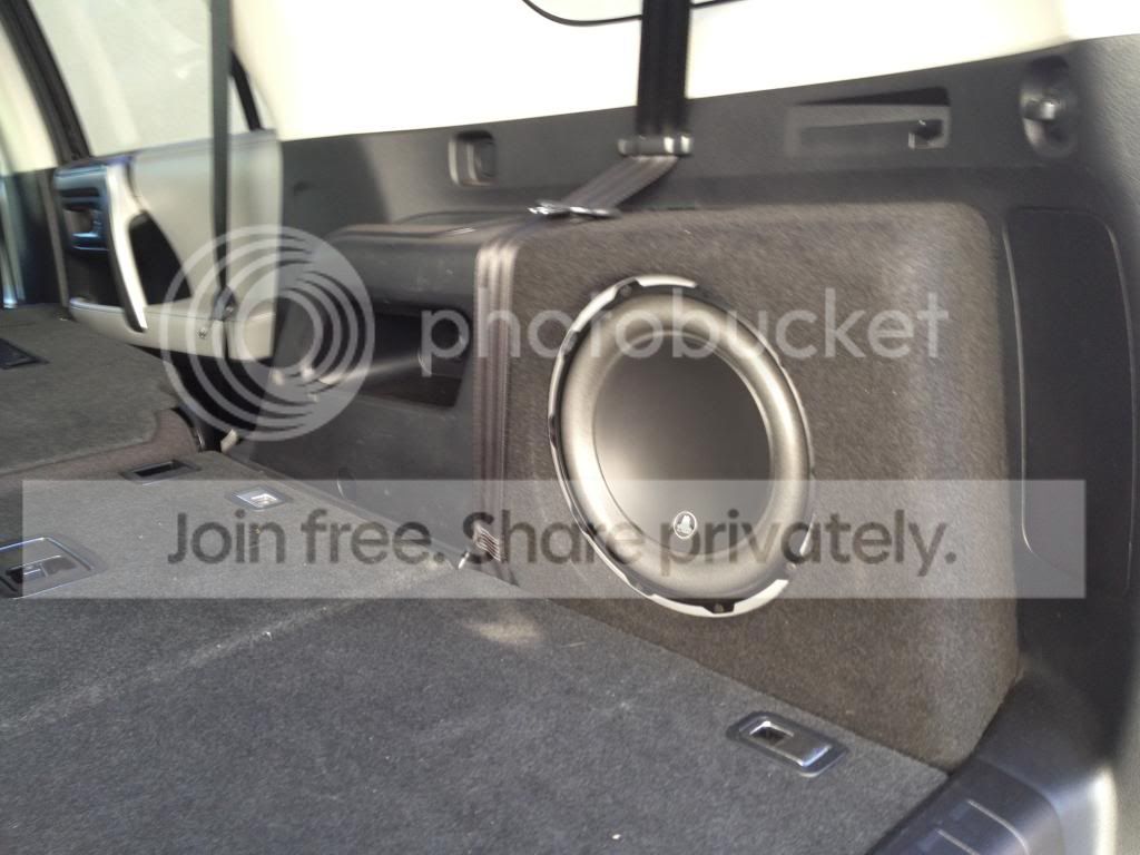 5th Gen Sub enclosure wanted - Toyota 4Runner Forum - Largest 4Runner Forum